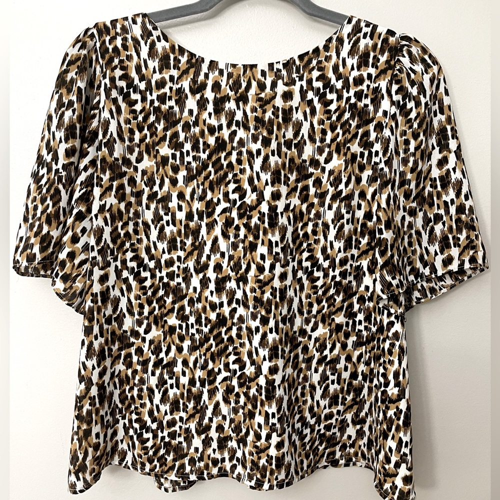 Banana Republic Animal Print Top